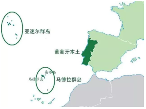 只能在内陆地区,马德拉群岛和亚速尔群岛购买