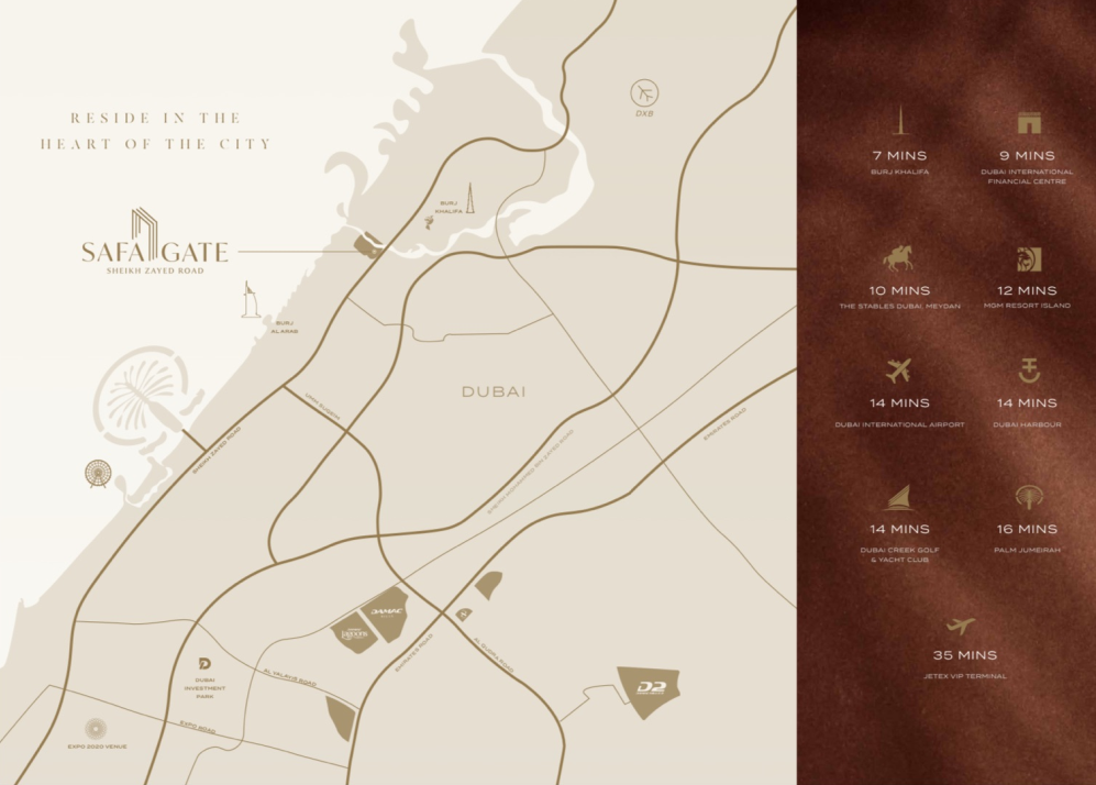 鑫海移民迪拜房产SAFA Gate