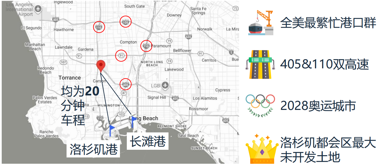 美国EB-5太平洋港物流中心