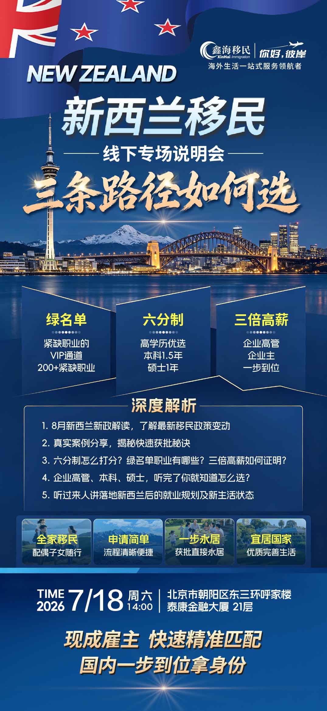 新西兰移民