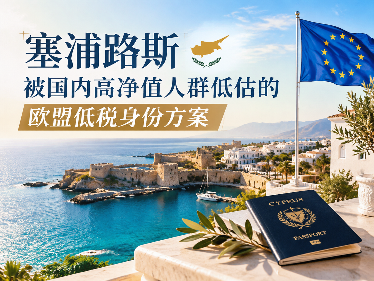 鑫海移民:塞浦路斯,被国内高净值人群低估的欧盟低税身份方案