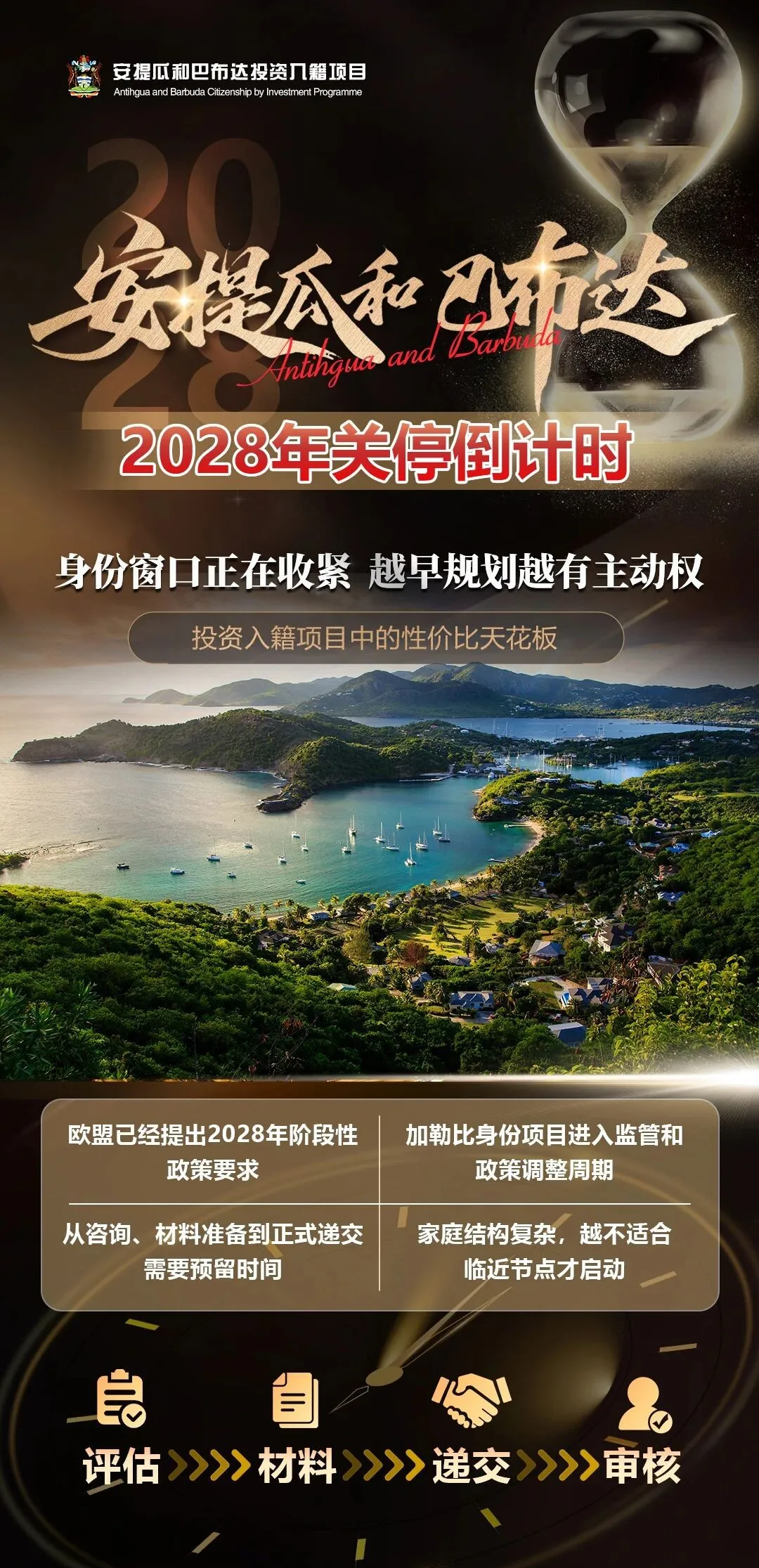 安提瓜和巴布达投资入籍计划